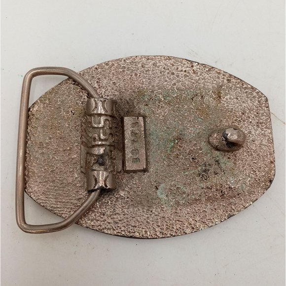 Sagittarius Belt Buckle Astrology Zodiac Sign Turquoise Chips Archer November - Picture 4 of 11